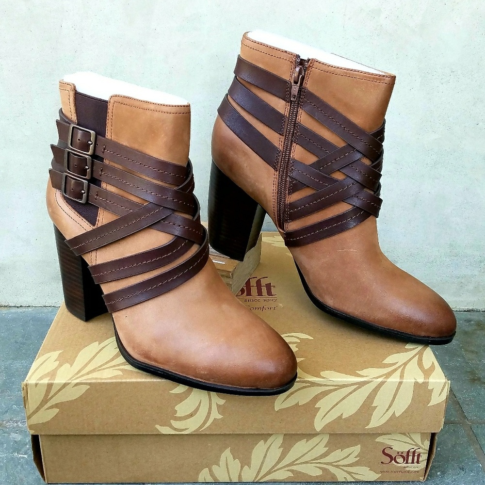 Edgy & Chic Booties by Sofft - Picture 3 of 6